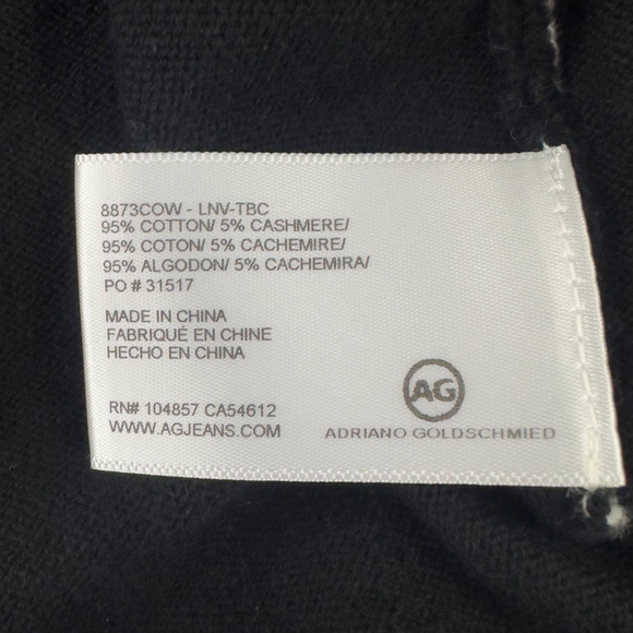 Adriano Goldschmied Cedric crew‎ neck black sweater - Picture 8 of 9